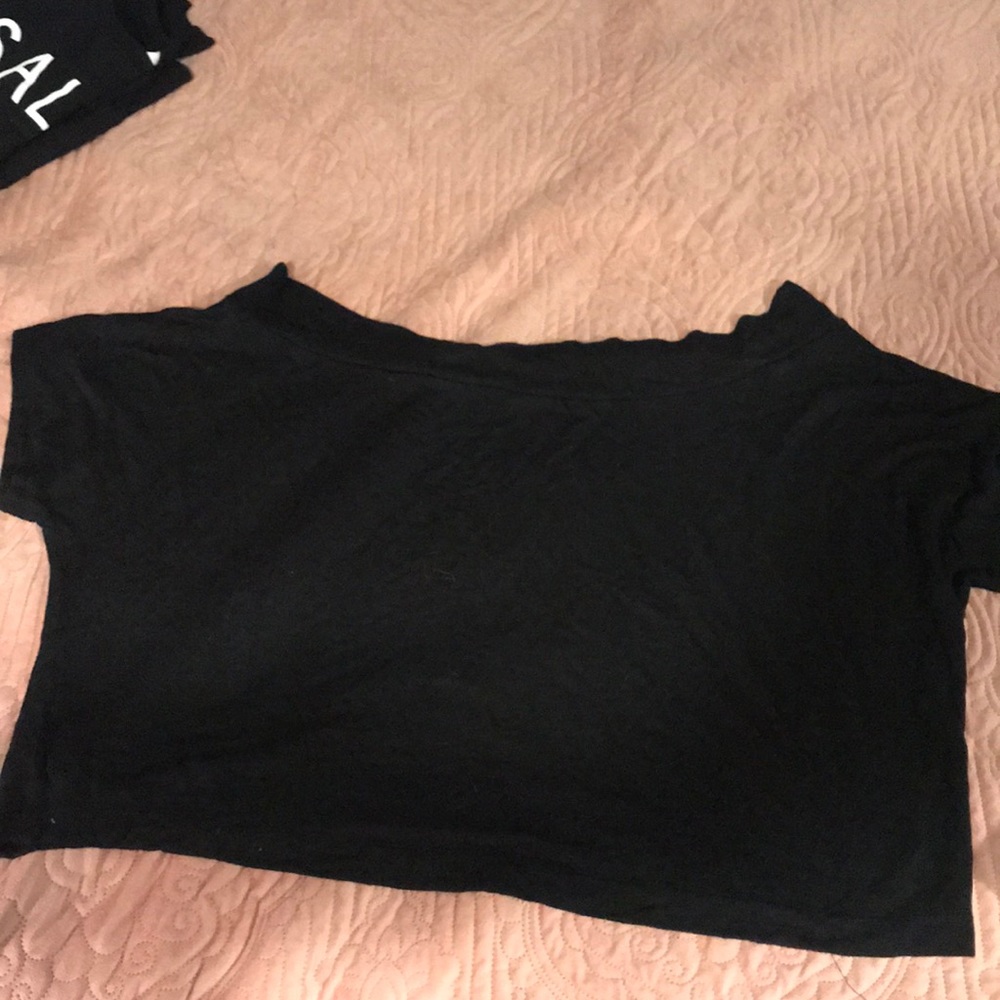 Crop boxy Tee